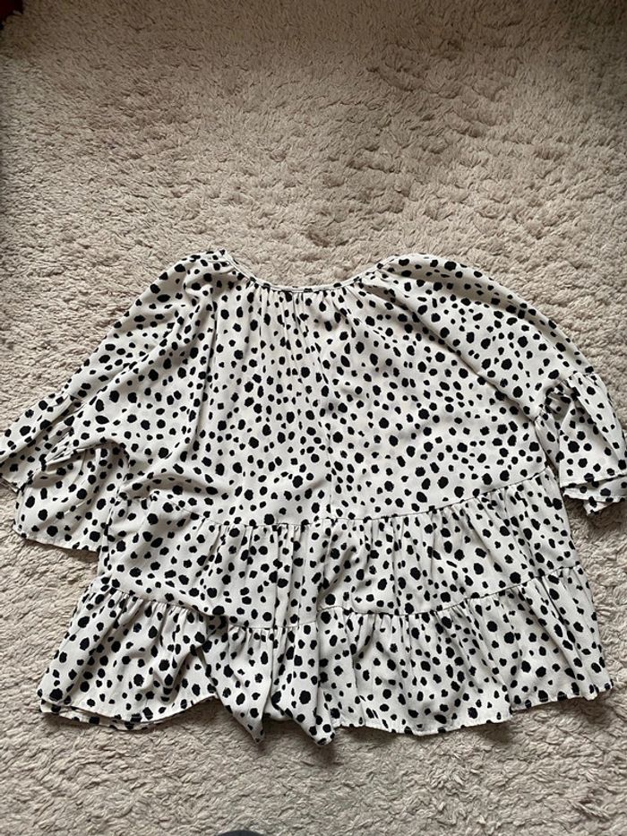 Blouse à pois Shein - photo numéro 3