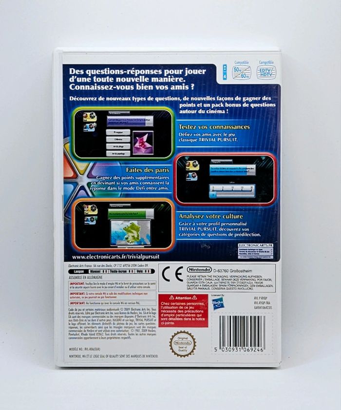 Nintendo Wii # Trivial Pursuit # - photo numéro 2