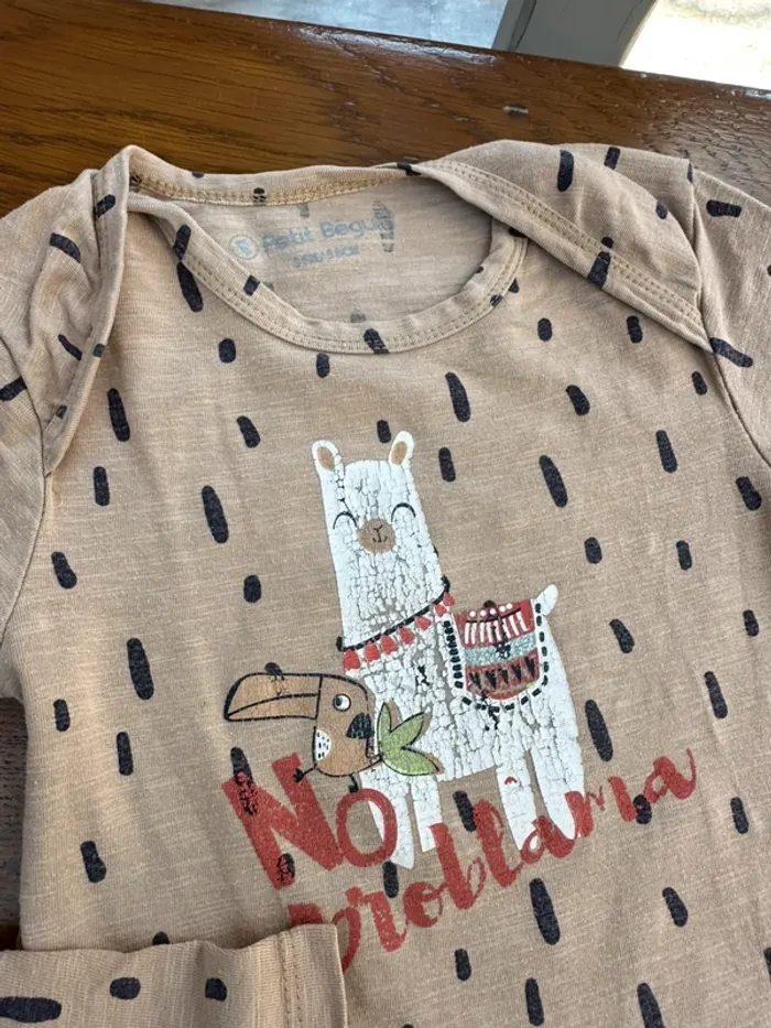 Lot de 9 bodies petit béguin 3 ans - photo numéro 4