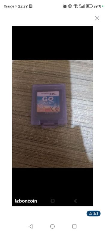 Jeu go west ds