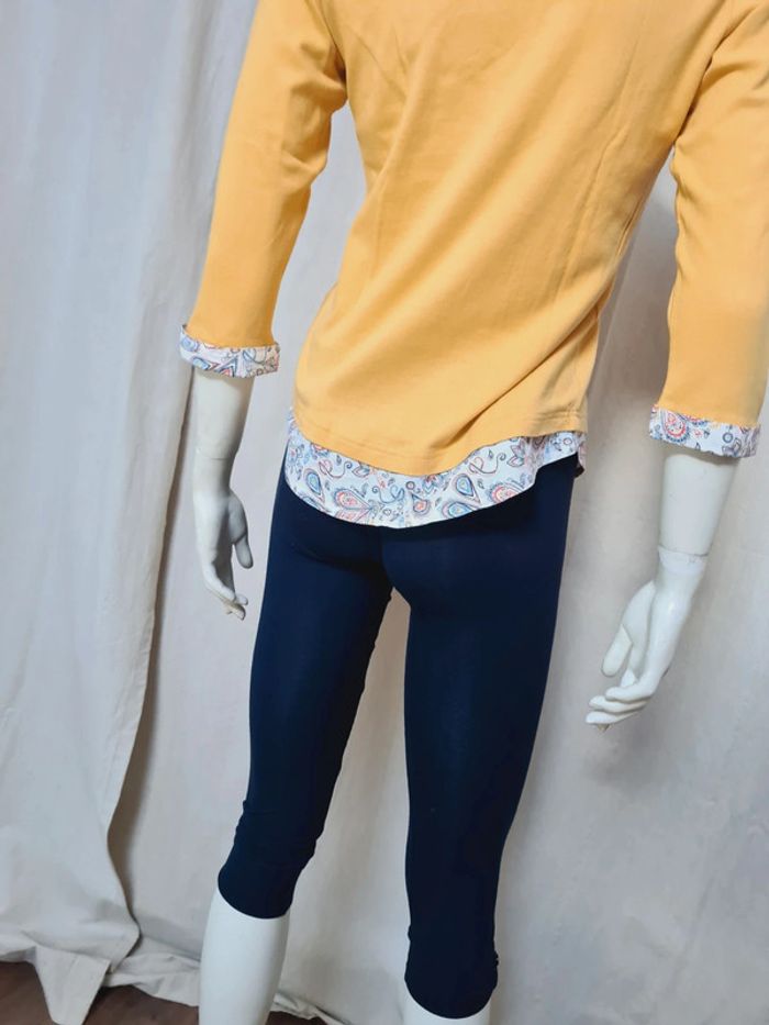 Legging & t-shirt jaune 36 - photo numéro 6