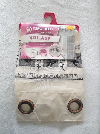 Rideau voilage neuf Chinois