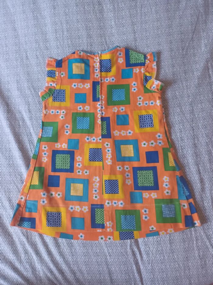Robe trapèze mini originale années 70 - photo numéro 5