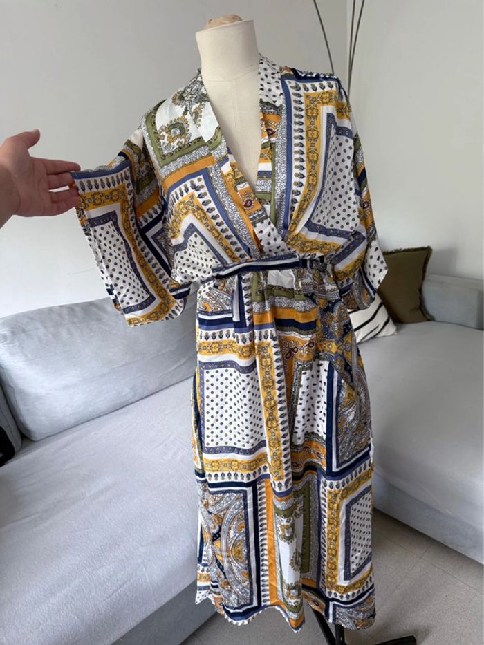 Robe imprimée avec poches - photo numéro 4