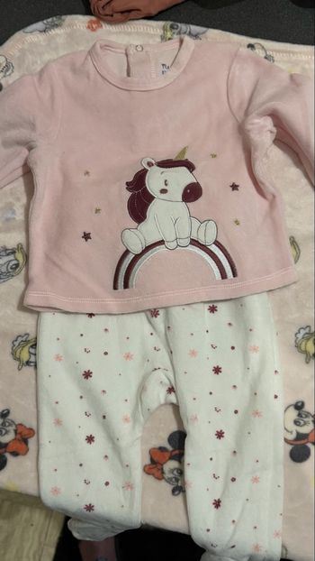 Pyjama 12 mois en velours