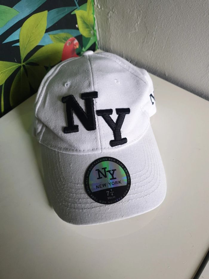 Casquette hip hop NY mixte