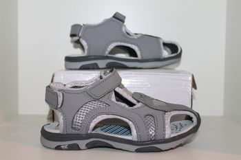 petite sandales nus pieds grise 30