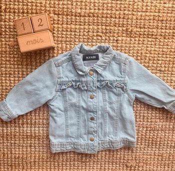 Veste en jean Kiabi 12mois / 74cm