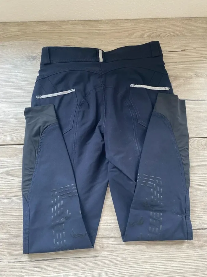 Pantalon d’équitation Pénélope Leprévost – Taille 14 ans (convient à un XXS)  Bleu Marine - photo numéro 5