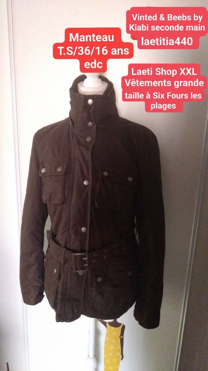 Manteau T..S/16 ans edc