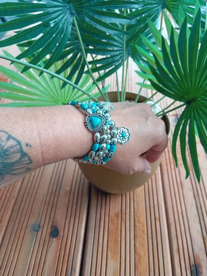 4 bracelets bohèmes - photo numéro 4