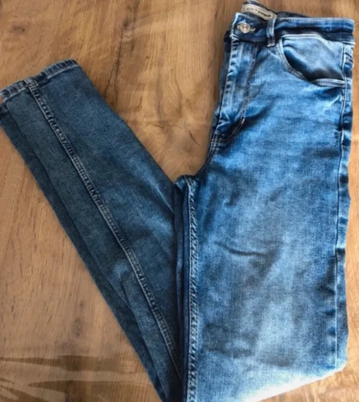 Lot jeans pantalon femme taille S - photo numéro 5