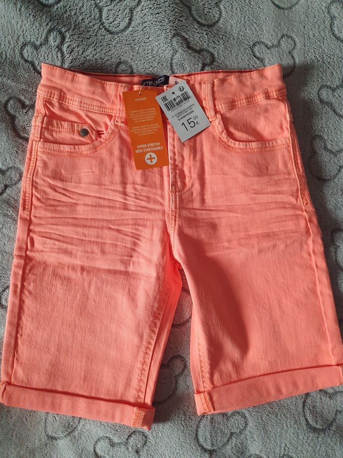 Short 8 ans neuf okaidi