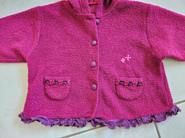 Gilet à capuche fille 3 ans BBF4 - photo numéro 3