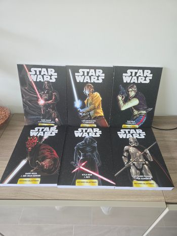Ensemble de 6 livres star wars
