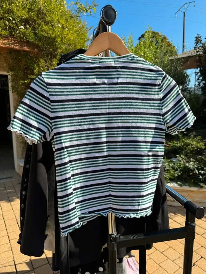 T-shirt à rayures Bizzbee - photo numéro 4