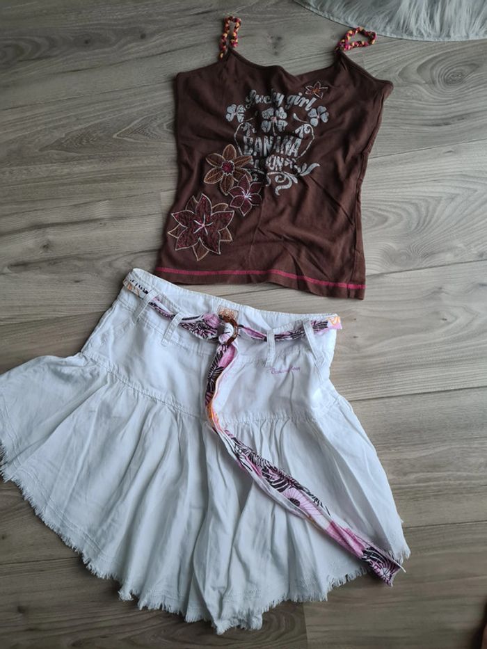 ensemble jupe + débardeur banana moon S - photo numéro 12