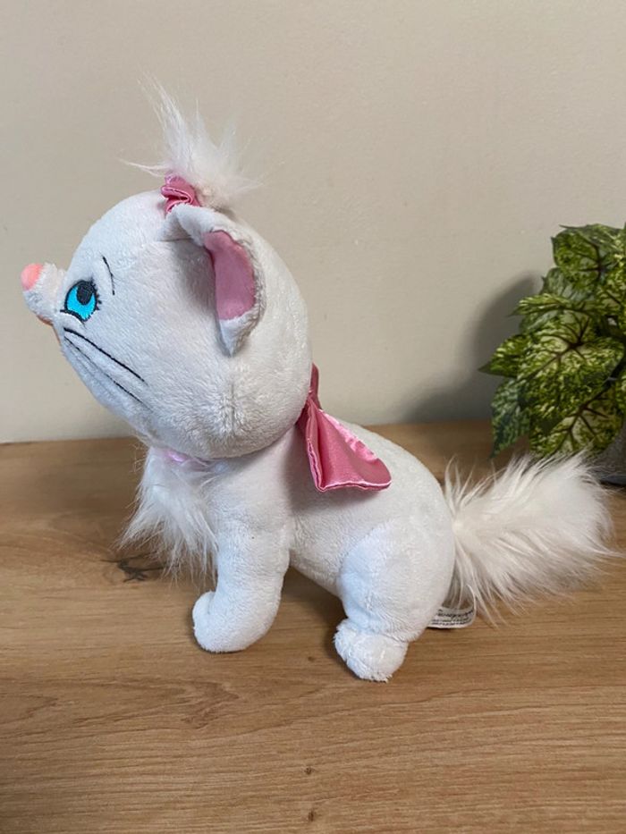 Doudou peluche chat blanc marie les aristochats Disneyland Paris - photo numéro 2