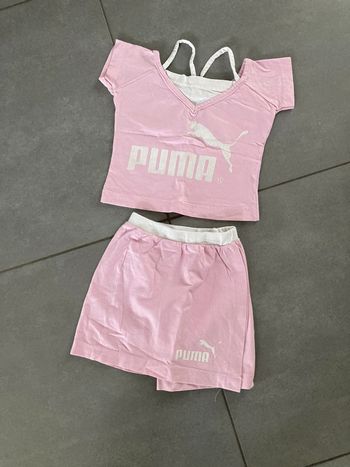 Ensemble lot puma vêtement jupe débardeur robe sport fille 6 mois