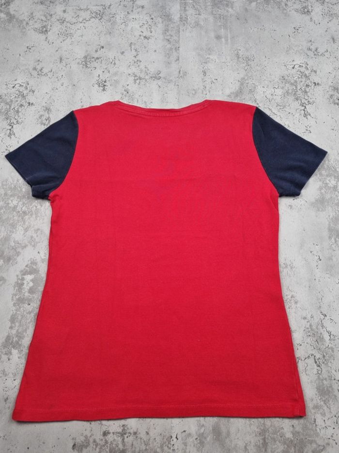 T-shirt Tommy Hilfiger rouge – Taille M Femme (mesures en photos) - photo numéro 4
