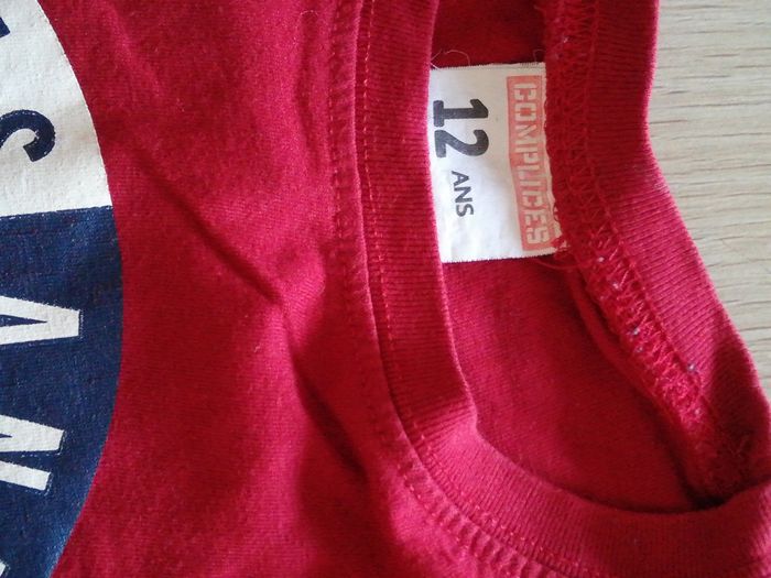 Tee shirt complice garçon 12 ans - photo numéro 3
