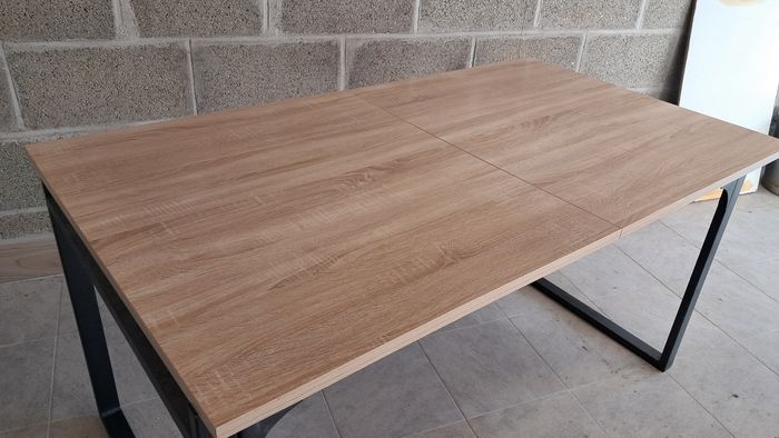 Table  de cuisine avec 2  rallonges - photo numéro 5