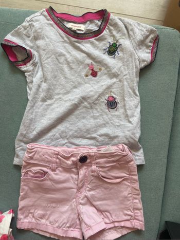Ensemble catimini: short et t shirt