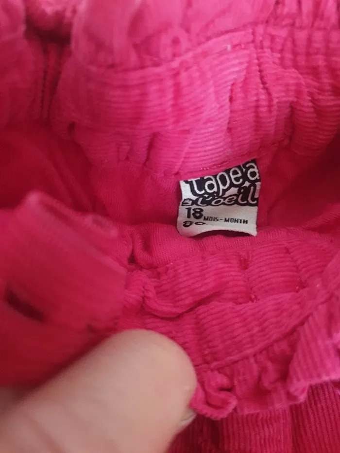 Pantalon velours - photo numéro 2