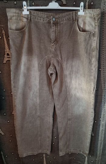 Jean effet délavé taille 4xl