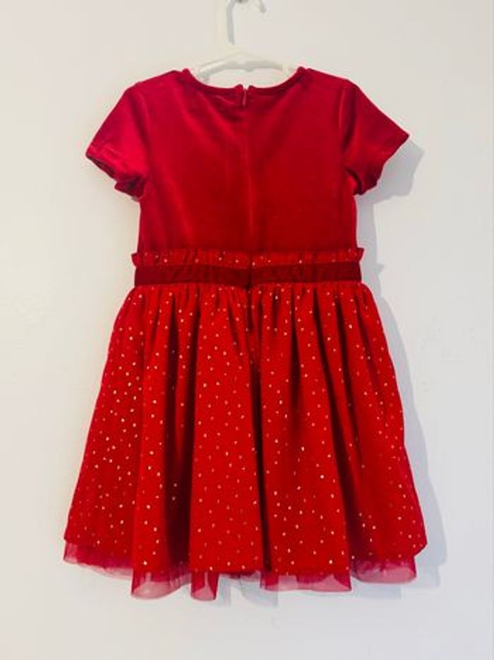 Robe rouge 4ans - photo numéro 2