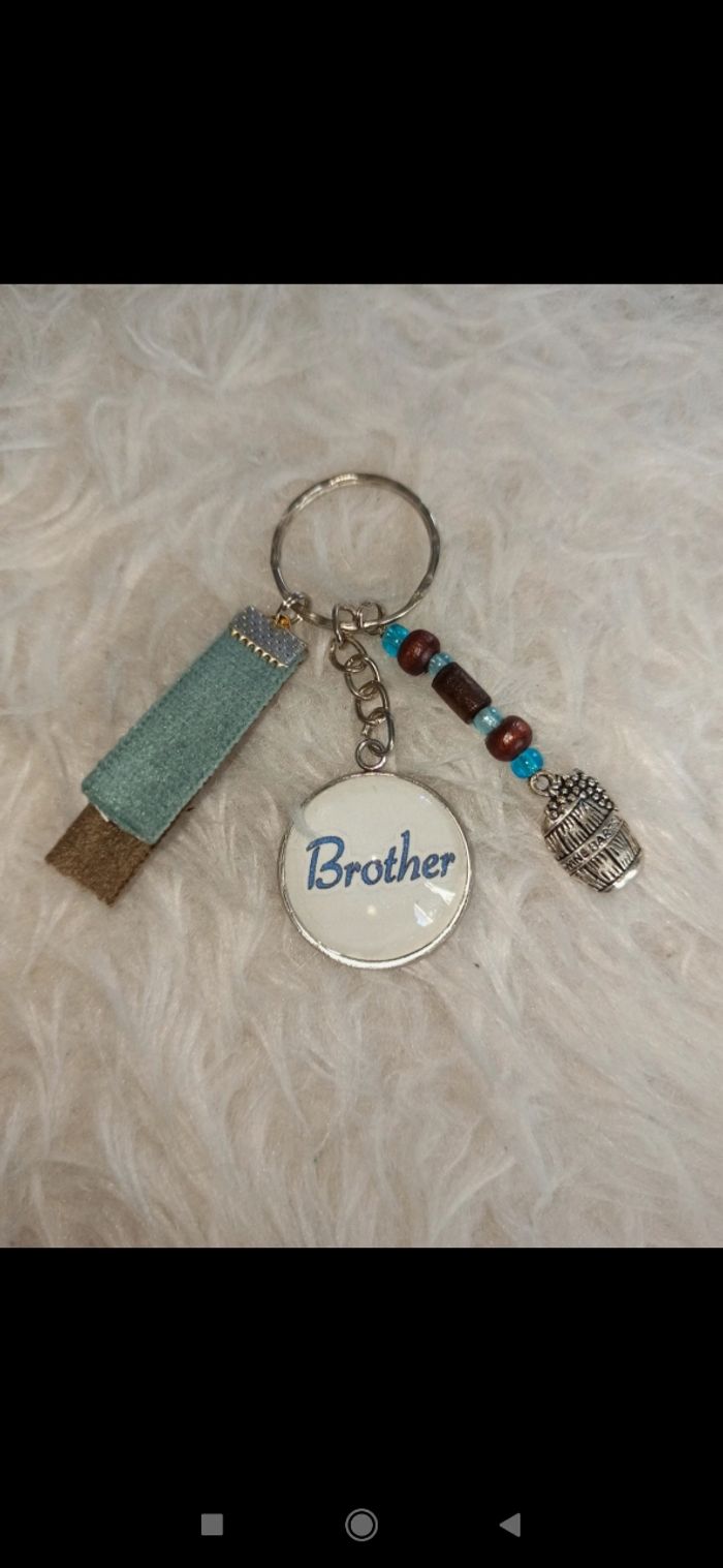 Porte clé frère " Brother"