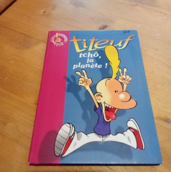 livre Titeuf tcho la planete