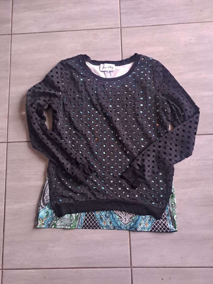 Pull double Joseph Ribkoff Taille 38 - photo numéro 2