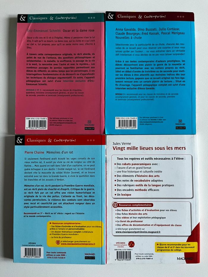 Classiques Lectures Collège - Magnard - photo numéro 3