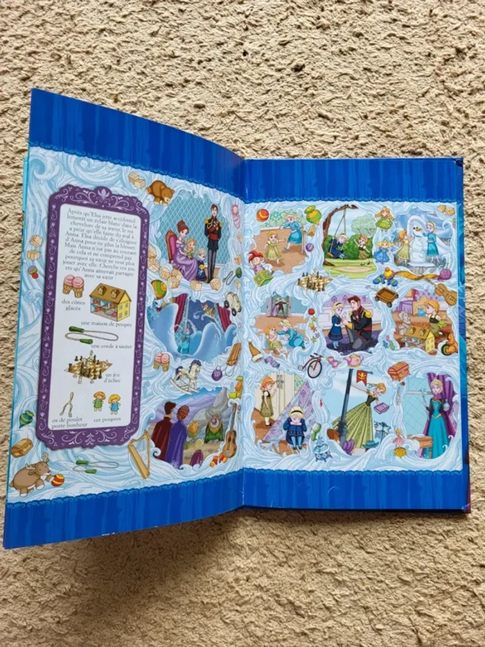 Livre jeu Cherche et trouve La Reine des Neiges Disney - photo numéro 7