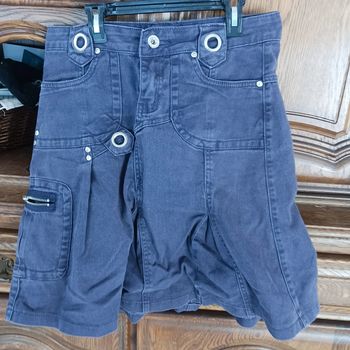 Jupe vintage violette taille 38 simple chic