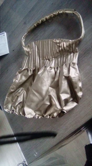 Sac a main doré