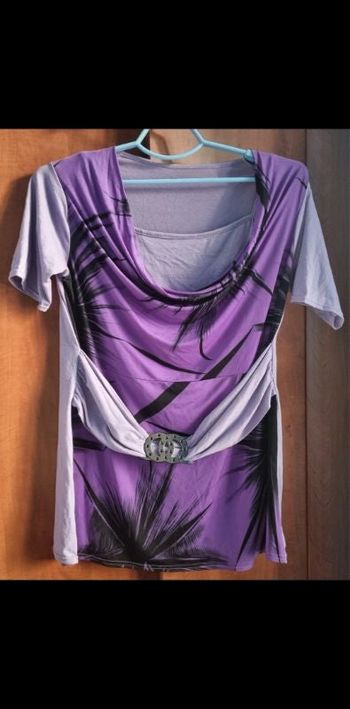 Blouse tunique taille Unique avec bustier intégré