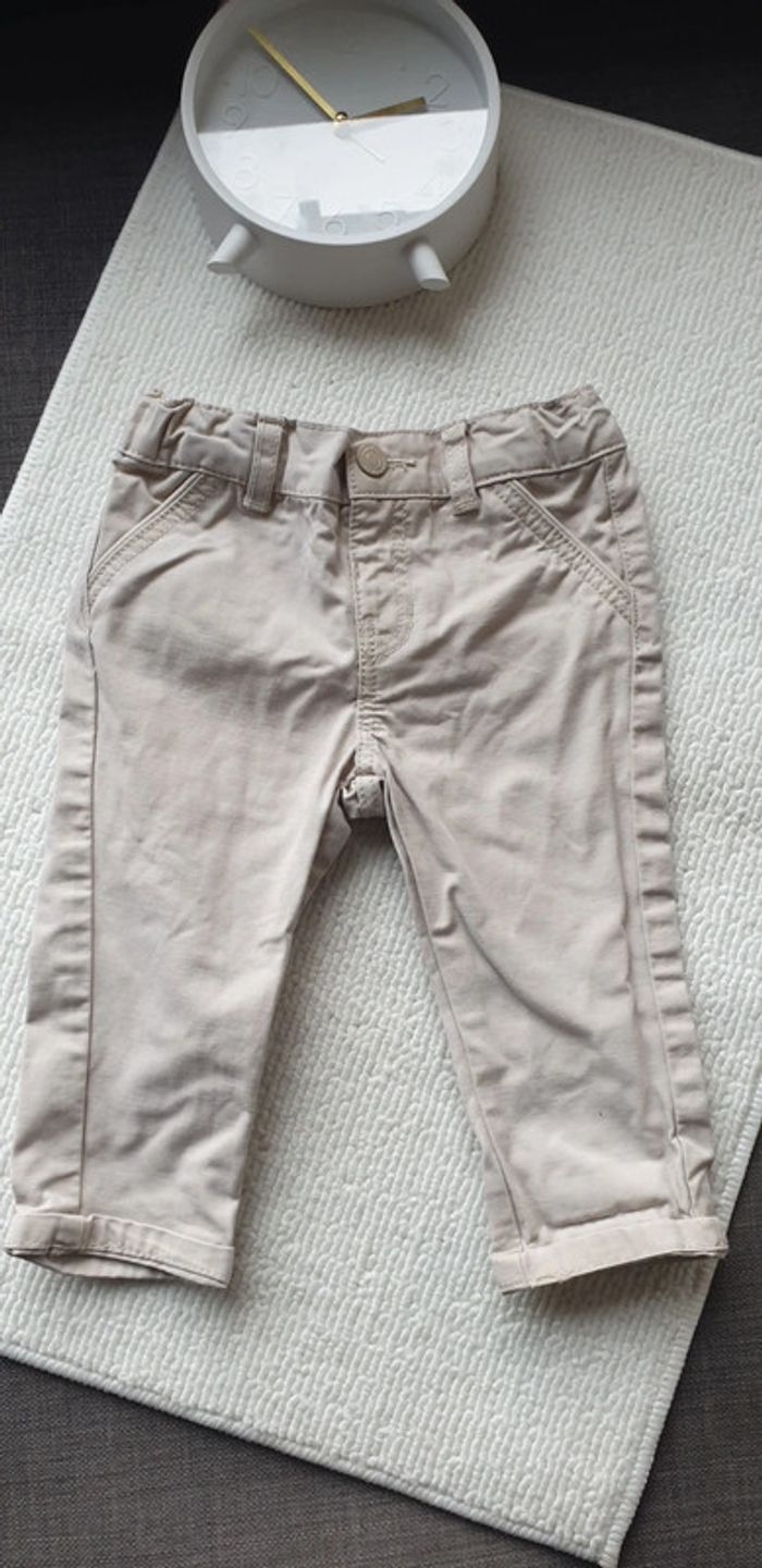 Jeans beige 9 mois