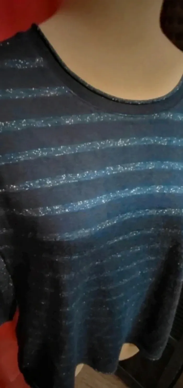 Pull avec dos transparent 38/40 - photo numéro 4
