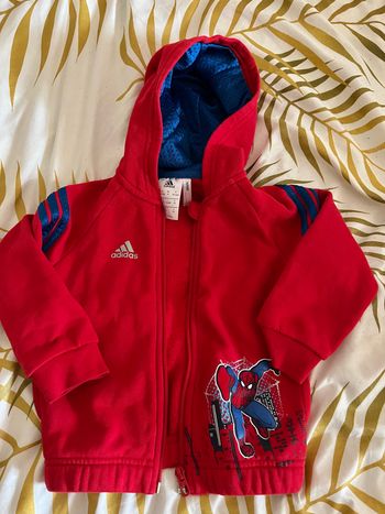 Veste adidas Spiderman 18/24 mois
