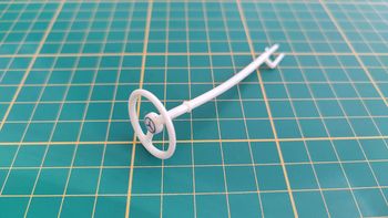 Volant pièce détachée miniature Bburago Burago Mercedes-benz 300 sl 1/18 1/18e 1/18ème #A91