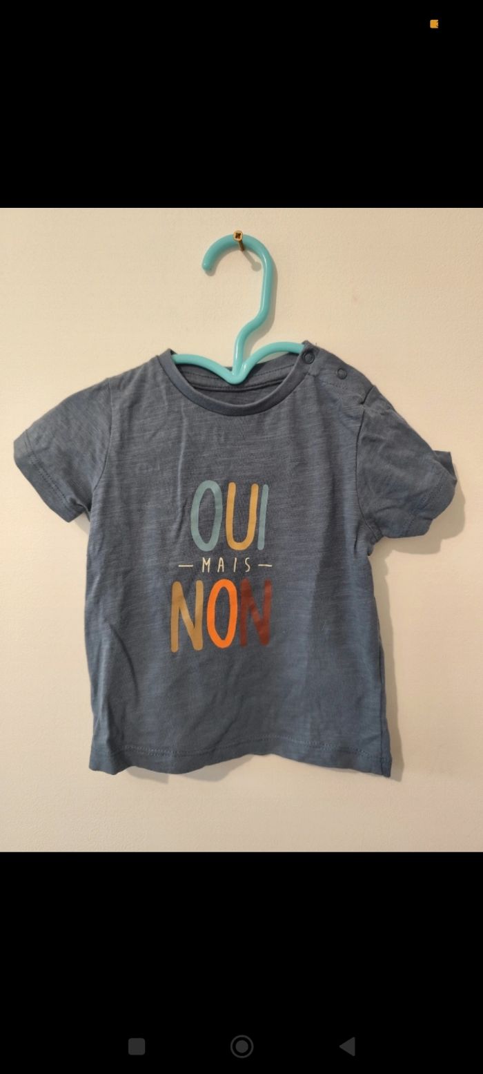 T-shirt 9 mois
