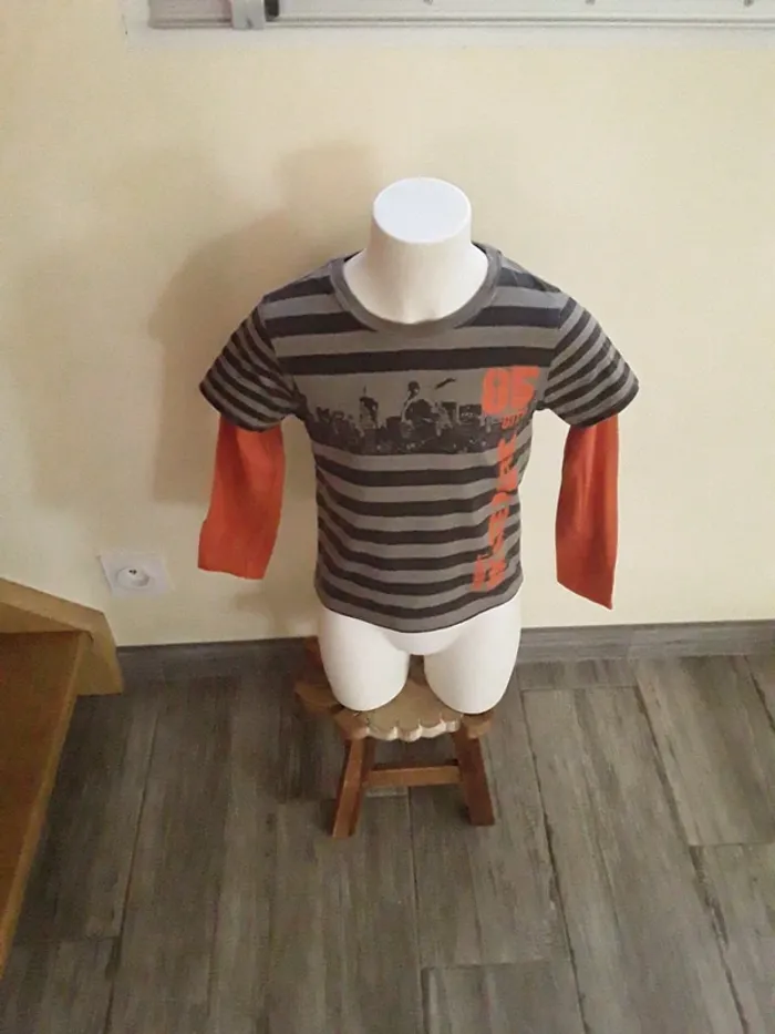 Polo manches longues 6 ans