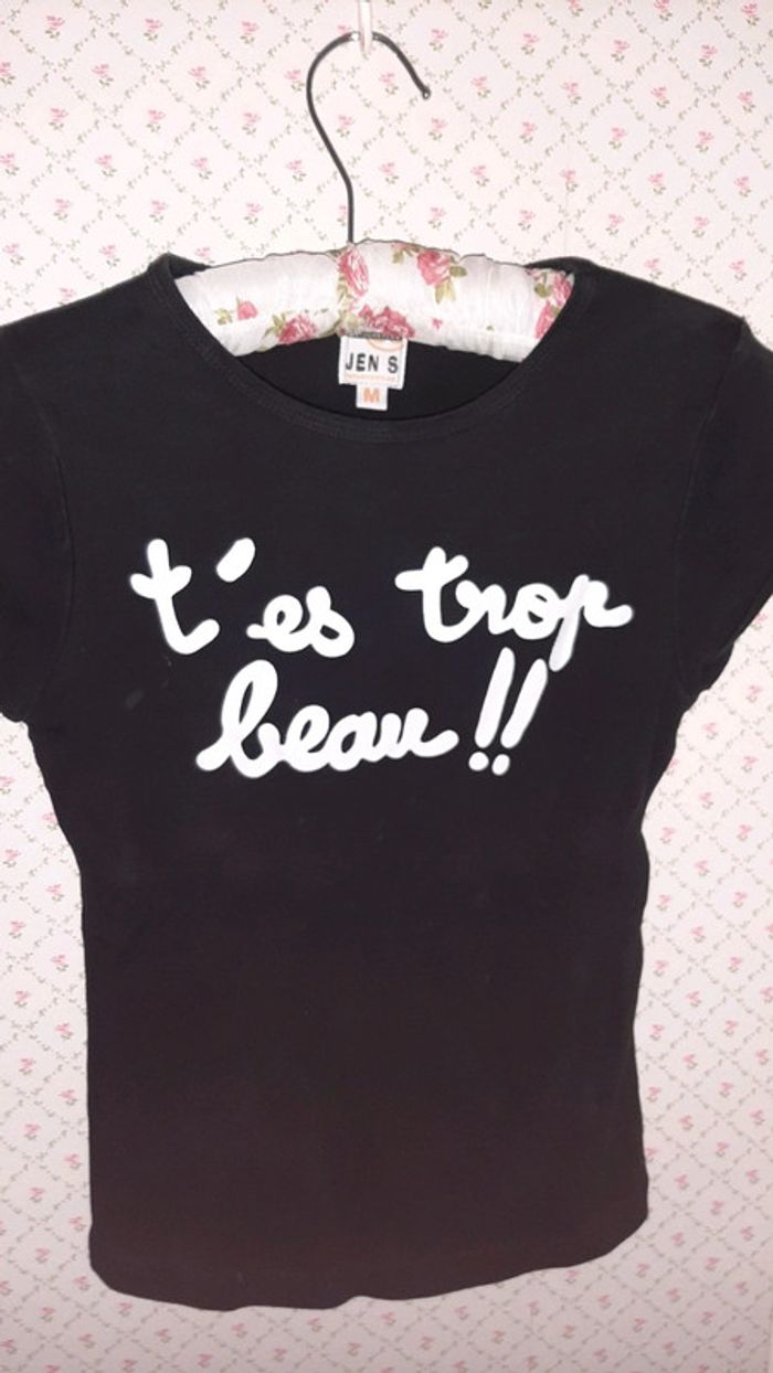 Tee shirt taille 36/38 noir
