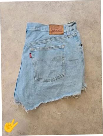 Short Levi's 501 W32 FR42 Bleu Femme Women SHO171b