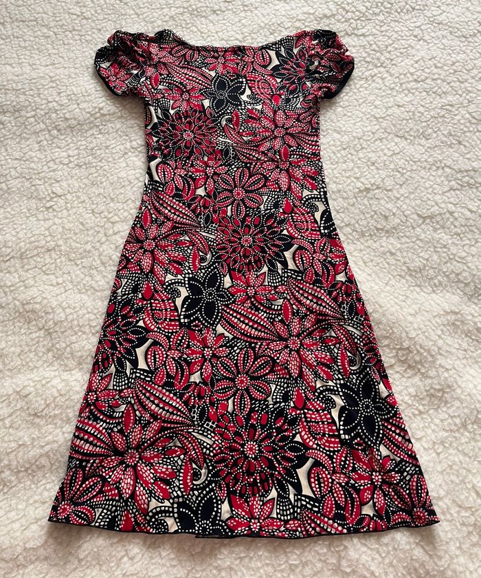 Robe d’été bohème fleuris Kiabi très bon état - photo numéro 3