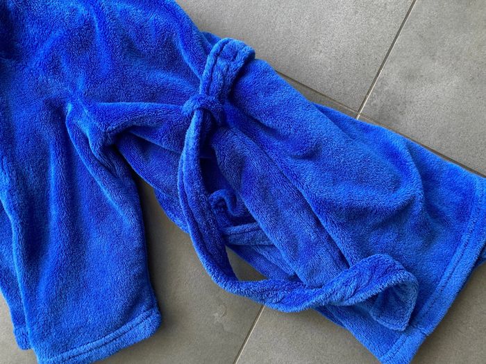peignoir/chemise de nuit bleu taille 5ans - photo numéro 3
