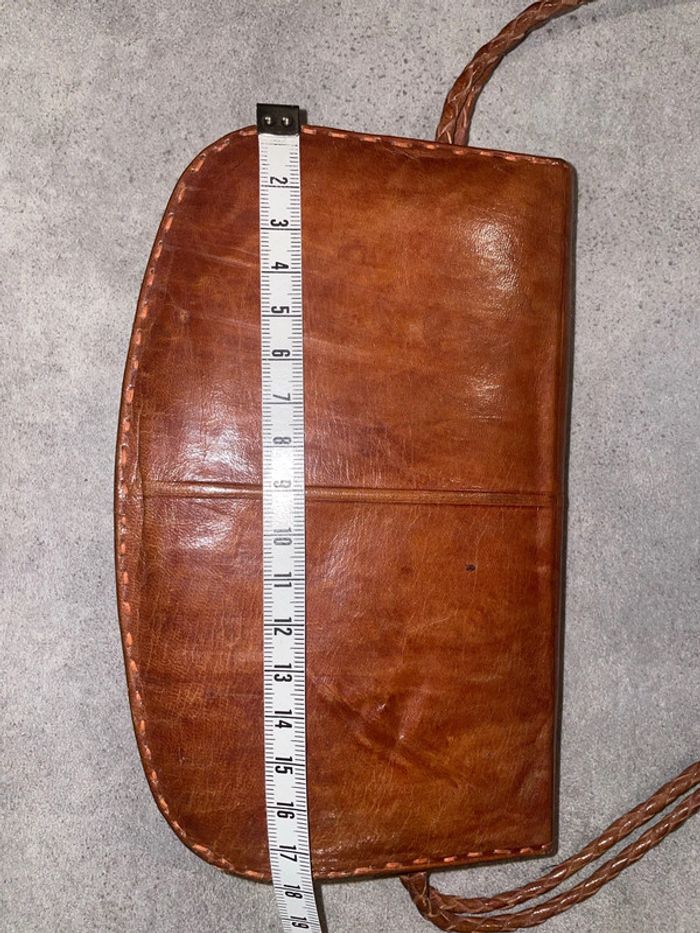 Sac à main en cuir Artisanal Vintage - photo numéro 8