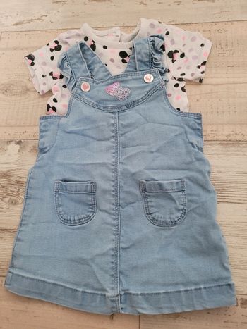 Ensemble fille 6 mois